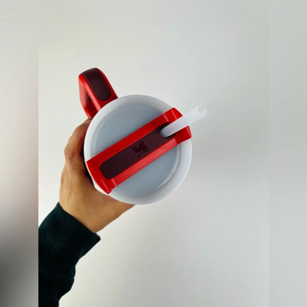 Stanley 40oz Tumbler Red Lava Tylor Swift Engraved - Picture 9 of 9